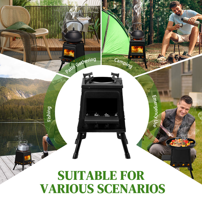 Wood camping stove - DOACEWear