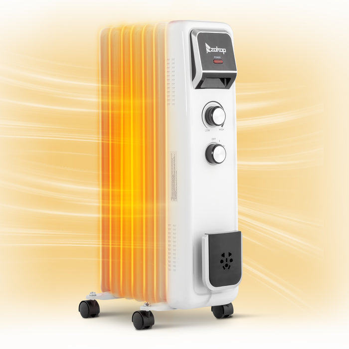 1500W Portable Electric Space Heater with Adjustable Thermostat - DOACEWear